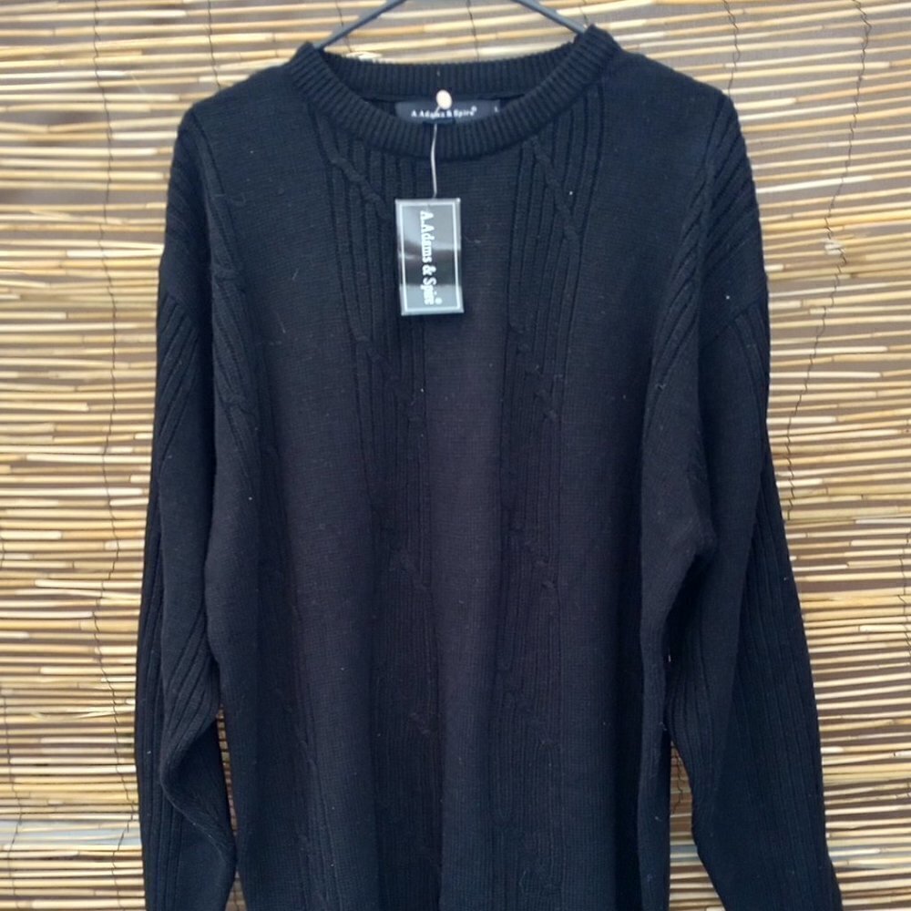 A. Adams & Spire Knit Sweater - L - Men's, Unisex - NWT